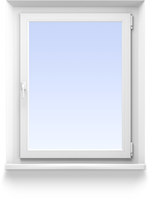 Einflügelige Fenster