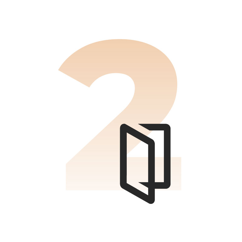 Wählen Sie den Öffnungstyp aus Wählen Sie den Öffnungstyp aus