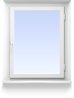Einflügelige Fenster