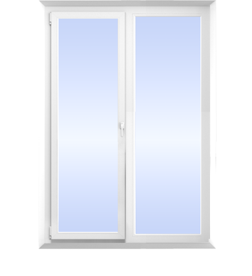 Kunststofftür zum Balkon