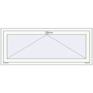 In den Warenkorb Kipp und Drehfenster 1530x630 mm REHAU OPTIMUM EURO-DESIGN 70 ANTHRACITE_GREY_STRUKTURAL extern