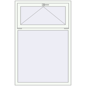 In den Warenkorb Kipp und Drehfenster 1000x1500 mm REHAU EURO70 RAL 9016 Traffic white beidseitig