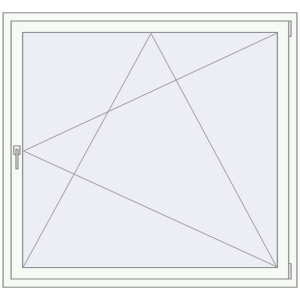 In den Warenkorb Kipp und Drehfenster 1500x1400 mm KORSA OPTIMUM 60 (REHAU Euro-Design 60)