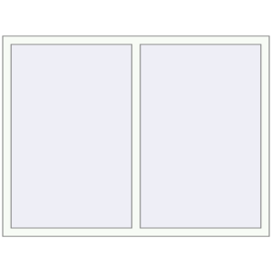 Kunststofffenster 1600x1200 mm Zweiblättrig. Sicht von innen In den Warenkorb Kipp und Drehfenster 1600x1200 mm REHAU BRILLANT RAL 9016 Traffic white beidseitig