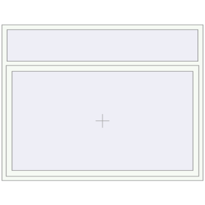 Kunststofffenster 2000x1550 mm Einflügelig mit Oberlicht. Sicht von innen In den Warenkorb Kipp und Drehfenster 2000x1550 mm REHAU EURO70 RAL 9016 Traffic white beidseitig