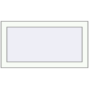 In den Warenkorb Kipp und Drehfenster 800x400 mm REHAU EURO70 RAL 9016 Traffic white beidseitig