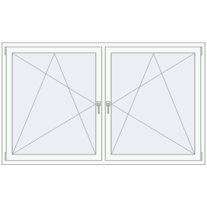 In den Warenkorb Kipp und Drehfenster 2000x1200 mm REHAU EURO70 ANTHRACITE_GREY_STRUKTURAL extern