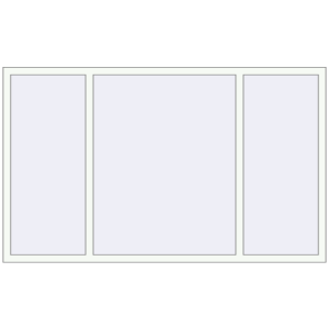 In den Warenkorb Kipp und Drehfenster 2150x1300 mm REHAU EURO70 RAL 9016 Traffic white beidseitig