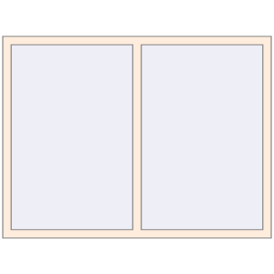 In den Warenkorb Kipp und Drehfenster 1600x1200 mm REHAU  BRILLANT CREAME_WHITE_50L-2 beidseitig