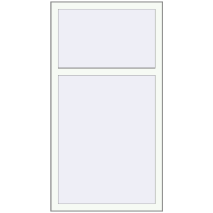 In den Warenkorb Kipp und Drehfenster 800x1500 mm REHAU EURO70 RAL 9016 Traffic white beidseitig