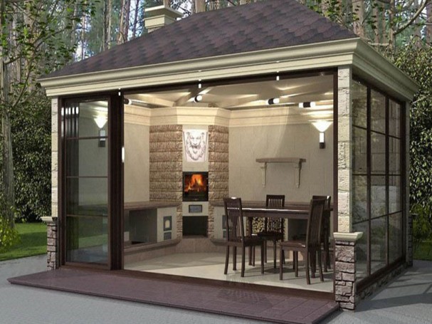 Kalte rahmenlose Verglasung