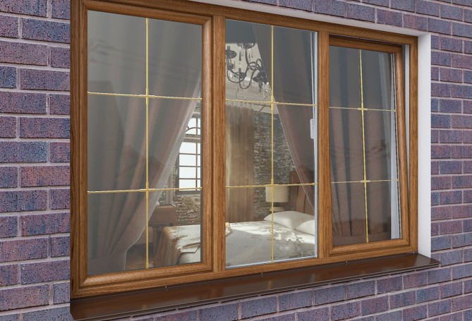 Farben der Kunststofffenster