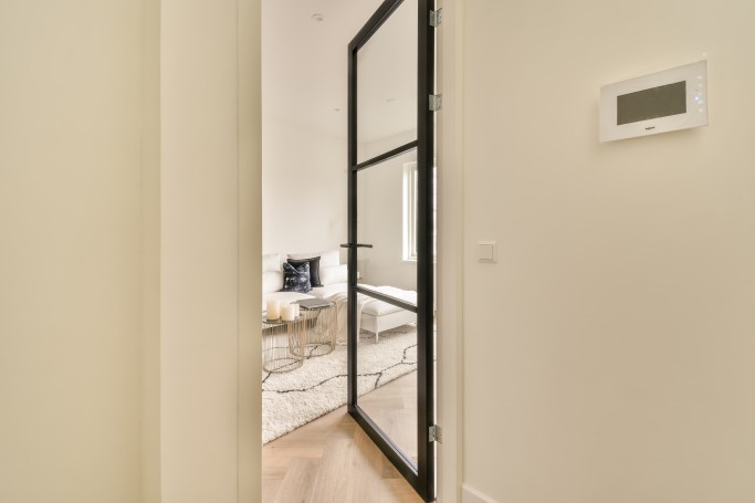 Aluminiumtür zum Wohnzimmer