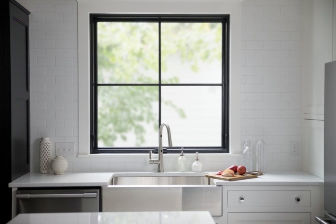 Quadratische Fenster