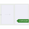 Preisgestaltung Terrassenschiebetüren 3000x2250 mm Patio door (REHAU SYNEGO). Preis: 2 970.45 EUR