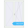 Preisgestaltung Balkontüren 1500x2100 mm KORSA OPTIMUM (REHAU Euro 70) BALKON DOOR RAL 9016 Traffic white beidseitig. Preis: 541.99 EUR