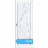Preisgestaltung Balkontüren 800x2100 mm KORSA ENERGY-SAVING (REHAU SYNEGO MD) BALKON DOOR RAL 9016 Traffic white beidseitig. Preis: 333,37 €