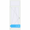 Preisgestaltung Balkontüren 900x2500 mm BALCONY DOOR REHAU EURO 60 RAL 9016 Traffic white beidseitig. Preis: 247,55 €