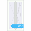 Preisgestaltung Balkontüren 1100x2080 mm BALCONY DOOR REHAU EURO 70 RAL 9016 Traffic white beidseitig. Preis: 493,10 €