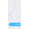 Preisgestaltung Balkon-Türen. 900x2100 mm KORSA BASE (REHAU Euro-Design 60) BALKON DOOR. Preis: 222,89 €