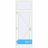 Preisgestaltung Haustüren 900x2600 mm DOOR OPTIMUM REHAU BRILLANT RAL 9016 Traffic white beidseitig. Preis: 866,42 €