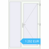 Preisgestaltung Haustüren 1400x2100 mm DOOR KORSA ENERGY-SAVING (REHAU SYNEGO) RAL 9016 Traffic white beidseitig. Preis: 1 251.99 EUR