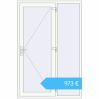 Preisgestaltung Haustüren 1400x2100 mm DOOR KORSA OPTIMUM (REHAU Brillant Design) RAL 9016 Traffic white beidseitig. Preis: 972,96 €