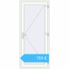 Preisgestaltung Haustüren 900x2100 mm DOOR KORSA OPTIMUM (REHAU Brillant Design) RAL 9016 Traffic white beidseitig. Preis: 758,64 €