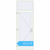 Preisgestaltung Haustüren 900x2600 mm DOOR KORSA OPTIMUM (REHAU Brillant Design) RAL 9016 Traffic white beidseitig. Preis: 826.37 EUR