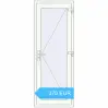 Preisgestaltung Einfach und Doppelglasschwingtüren 735x1975 mm INTERIOR door (Т94/60) opens to the outside RAL 9016 Traffic white beidseitig. Preis: 370.36 EUR