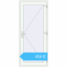 Preisgestaltung Einfach und Doppelglasschwingtüren 900x2100 mm REHAU BASE 60 (Z74) RAL 9016 Traffic white beidseitig. Preis: 454,18 €