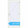 Preisgestaltung Einfach und Doppelglasschwingtüren 1000x2300 mm INTERIOR door (Т94/60) opens to the outside RAL 9016 Traffic white beidseitig. Preis: 446.51 EUR