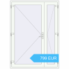 Preisgestaltung Einfach und Doppelglasschwingtüren 1500x2100 mm INTERIOR door (Т94/60) opens to the outside ANTHRACITE_GREY_STRUKTURAL extern. Preis: 799,12 €