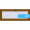 Preisgestaltung Kipp und Drehfenster 1600x600 mm REHAU OPTIMUM EURO-DESIGN 70 GOLDEN OAK beidseitig. Preis: 297,44 €