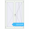 Preisgestaltung Kipp und Drehfenster 1000x1500 mm REHAU EURO70 RAL 9016 Traffic white beidseitig. Preis: 323.47 EUR