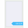 Preisgestaltung Kipp und Drehfenster 1000x1500 mm Aluprof MB86 (aluminum) RAL 9016 Traffic white beidseitig. Preis: 438.3 EUR