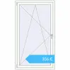 Preisgestaltung Kipp und Drehfenster 1000x1755 mm REHAU ENERGY-SAVING SYNEGO MD RAL 9016 Traffic white beidseitig. Preis: 356,10 €