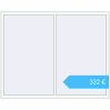 Preisgestaltung Kipp und Drehfenster 2000x1600 mm REHAU BRILLANT DESIGN RAL 9016 Traffic white beidseitig. Preis: 331,74 €