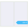 Preisgestaltung Kipp und Drehfenster 2600x2400 mm REHAU BRILLANT DESIGN RAL 9016 Traffic white beidseitig. Preis: 655,98 €