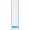 Preisgestaltung Kipp und Drehfenster 400x1650 mm REHAU BRILLANT DESIGN RAL 9016 Traffic white beidseitig. Preis: 107,03 €