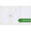 Preisgestaltung Kipp und Drehfenster 2000x1250 mm KORSA OPTIMUM 60 (REHAU Euro-Design 60). Preis: 356.42 EUR