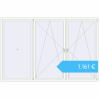 Preisgestaltung Kipp und Drehfenster 3210x2090 mm REHAU ENERGY-SAVING SYNEGO MD RAL 9016 Traffic white beidseitig. Preis: 1.161,03 €