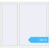 Preisgestaltung Kipp und Drehfenster 1600x1500 mm REHAU ENERGY-SAVING SYNEGO MD RAL 9016 Traffic white beidseitig. Preis: 340,20 €