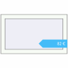Preisgestaltung Kipp und Drehfenster 780x460 mm REHAU ENERGY-SAVING SYNEGO MD RAL 9016 Traffic white beidseitig. Preis: 82,44 €