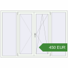 Preisgestaltung Kipp und Drehfenster 2000x1400 mm REHAU EURO70 RAL 9016 Traffic white beidseitig. Preis: 449.96 EUR