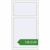 Preisgestaltung Kipp und Drehfenster 800x1500 mm REHAU EURO70 RAL 9016 Traffic white beidseitig. Preis: 127.72 EUR