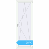Preisgestaltung Kipp und Drehfenster 800x2300 mm REHAU OPTIMUM EURO-DESIGN 70 RAL 9016 Traffic white beidseitig. Preis: 287,12 €