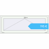 Preisgestaltung Kipp und Drehfenster 1600x600 mm REHAU OPTIMUM EURO-DESIGN 70 RAL 9016 Traffic white beidseitig. Preis: 194,70 €