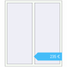 Preisgestaltung Kipp und Drehfenster 1300x1500 mm REHAU BRILLANT DESIGN RAL 9016 Traffic white beidseitig. Preis: 235,22 €