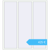 Preisgestaltung Kipp und Drehfenster 1800x2000 mm REHAU BRILLANT DESIGN RAL 9016 Traffic white beidseitig. Preis: 425,34 €